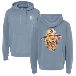 American Dog Pigment Dyed Hoodie