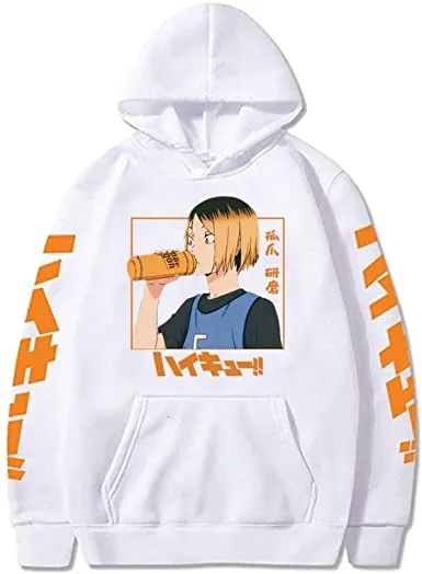 Anime Haikyuu Hoodie - Kozume Kenma Hooded Streetwear Sweatshirt