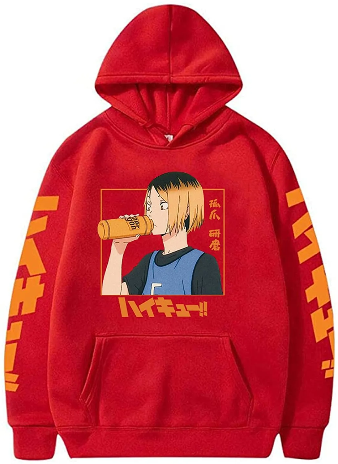 Anime Haikyuu Hoodie - Kozume Kenma Hooded Streetwear Sweatshirt
