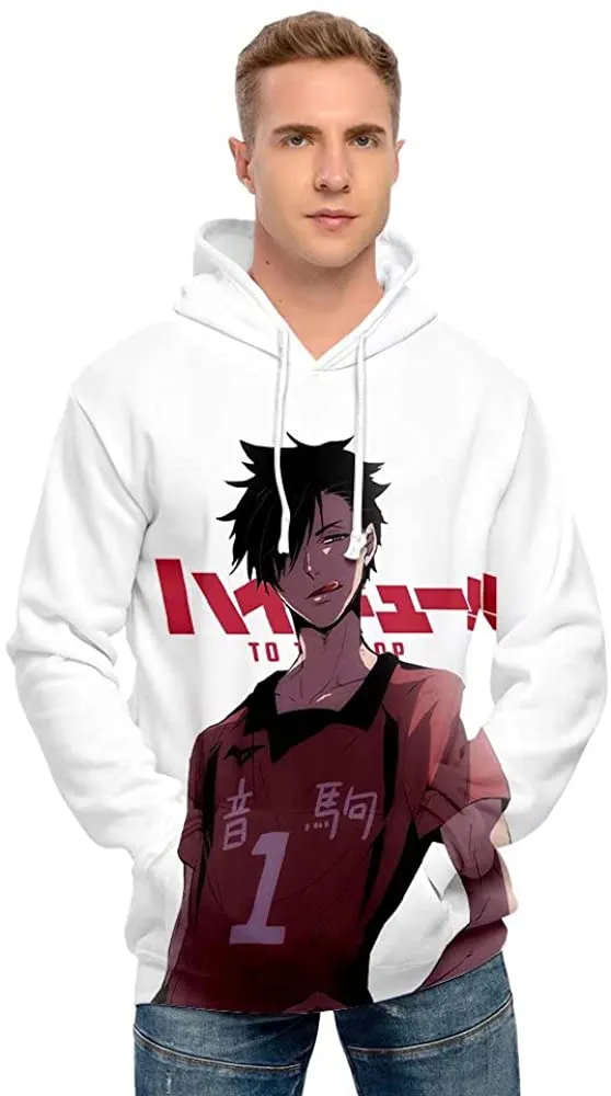 Anime Haikyuu Hoodie - Kuroo Tetsurou Unisex Hooded Sweatshirt