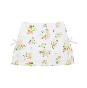 Biltmore Blooms/Palm Beach Pink Clays Club Skort