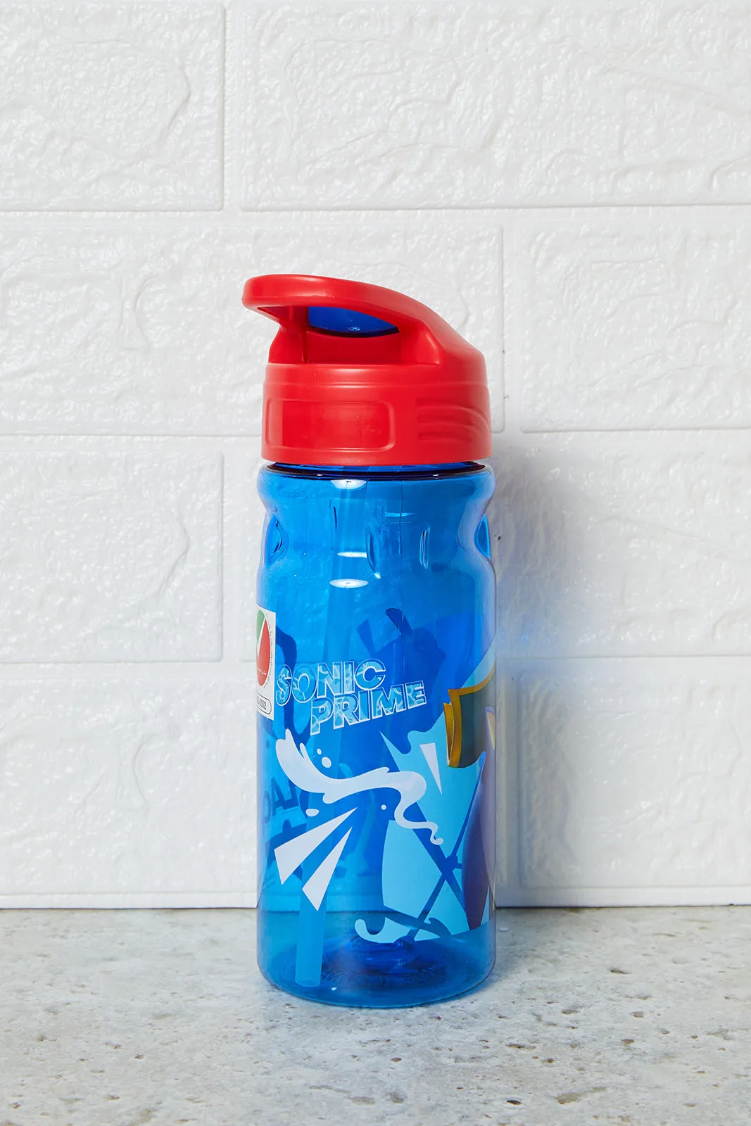 Boys Blue And Red Sonic Sport Water Bottle