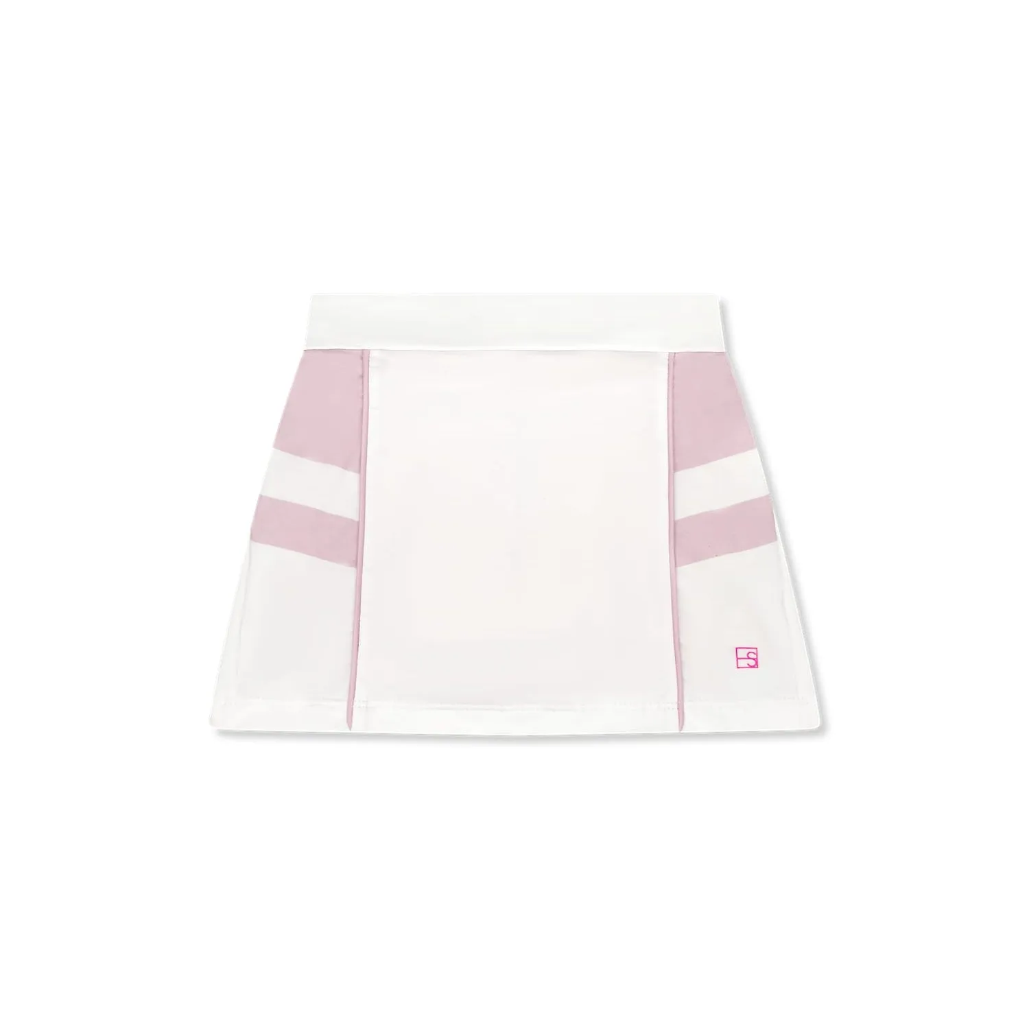 Emery Skort - Pure Coconut/ Cotton Candy Pink