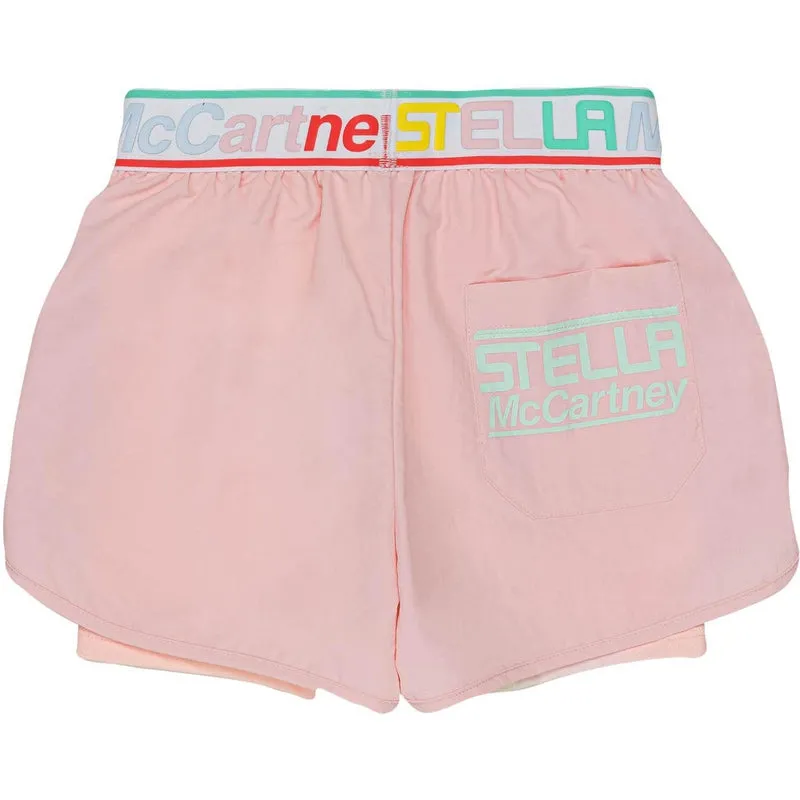 Girls Pink Sport Short