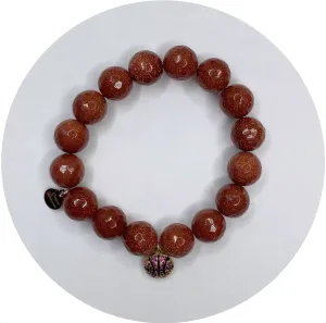 Goldstone with Pav Basketball Pendant