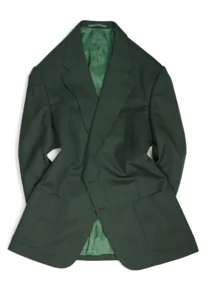 Götrich - Dark Green Wool Sports Jacket 58