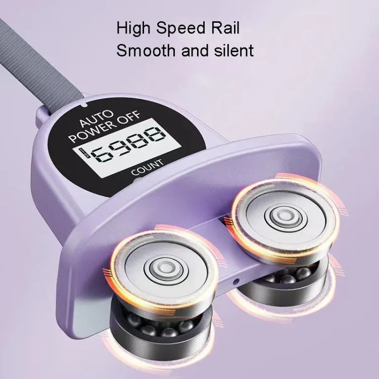 Intelligent Detachable Digital Display Counting Fitness Circle, Suitable Waist: 65-90cm White