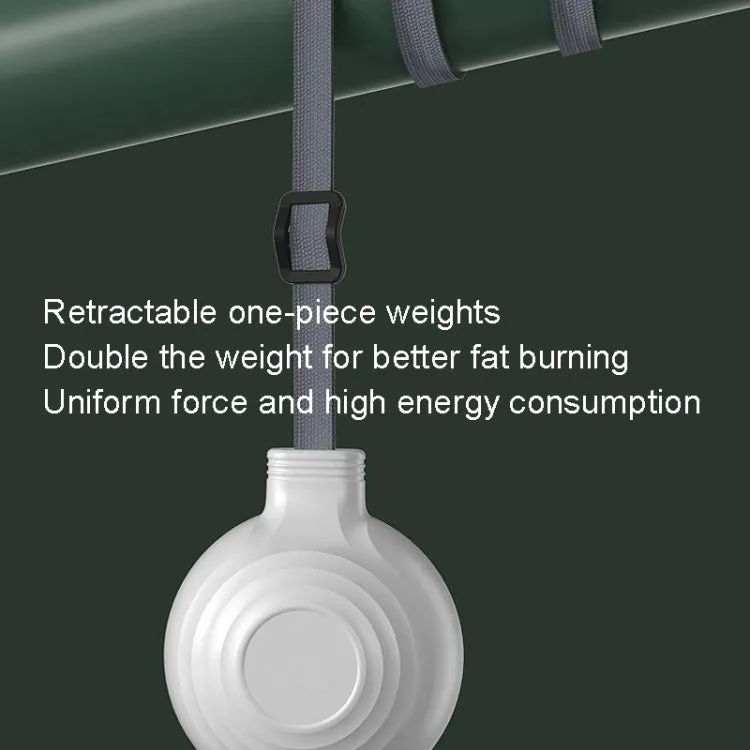 Intelligent Detachable Digital Display Counting Fitness Circle, Suitable Waist: 65-90cm White
