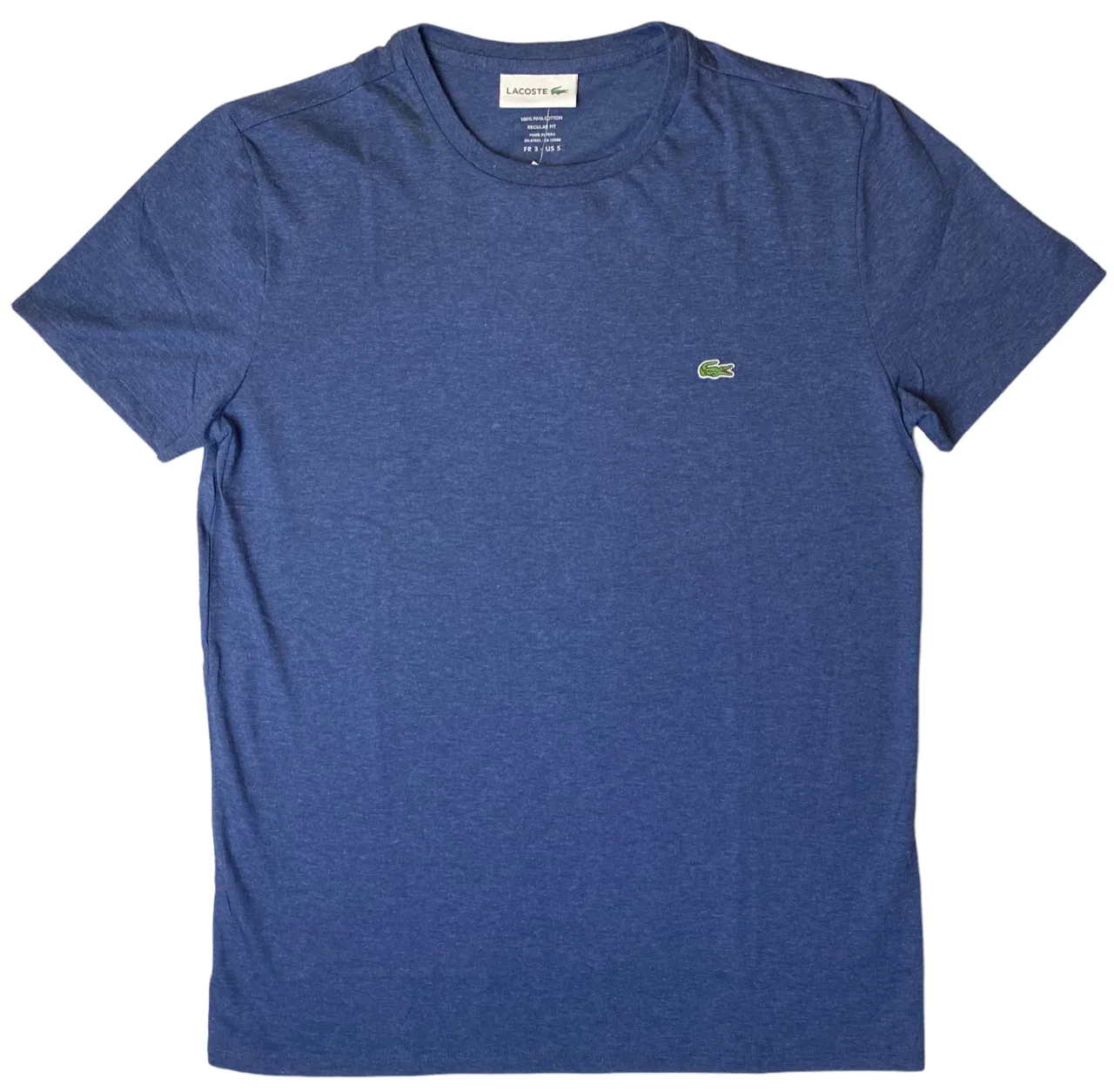 Lacoste Mens Crew Neck Pima Cotton Jersey T-Shirt - Multiple Sizes - [TH6709-51]