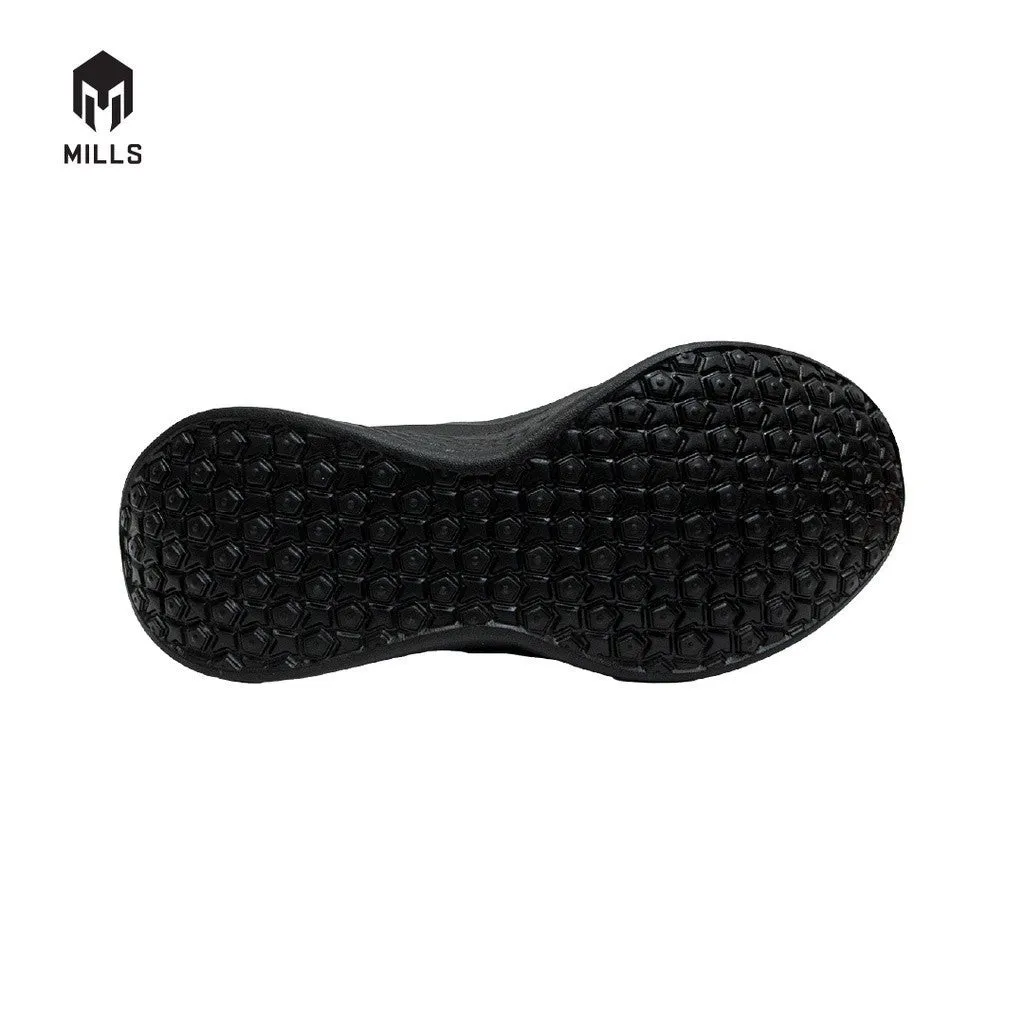 Mills Sepatu Lari Running Shoes Treximo Omega Black/Black 9100113