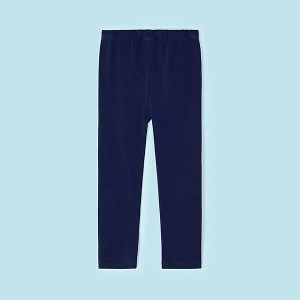 NAVY BLUE LONG LEGGINGS FOR GIRLS