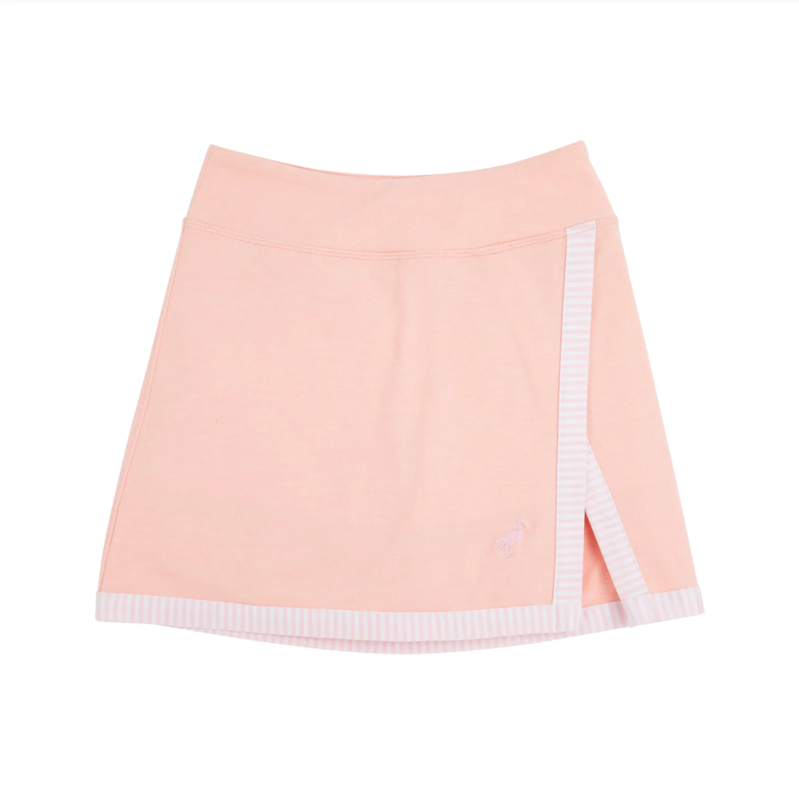Prepletic Samantha Skort Pompano Peach/Palm Beach Pink Stripe/Palm Beach Pink