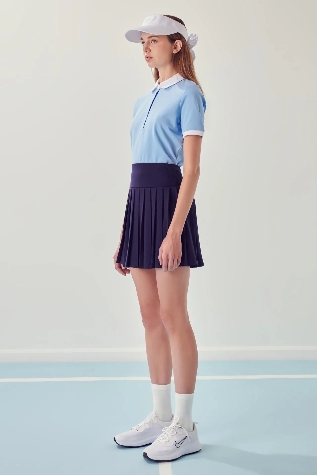 Sportswear Pleated Stretched Skort