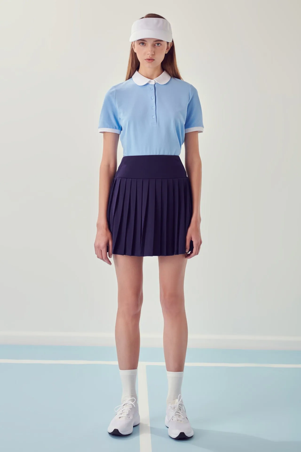 Sportswear Pleated Stretched Skort