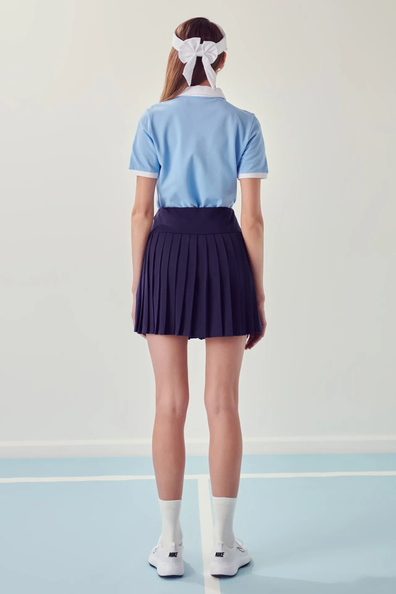 Sportswear Pleated Stretched Skort