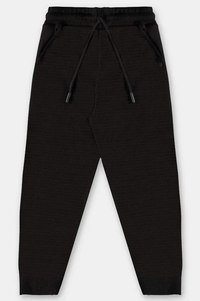 Textured Sweatpants