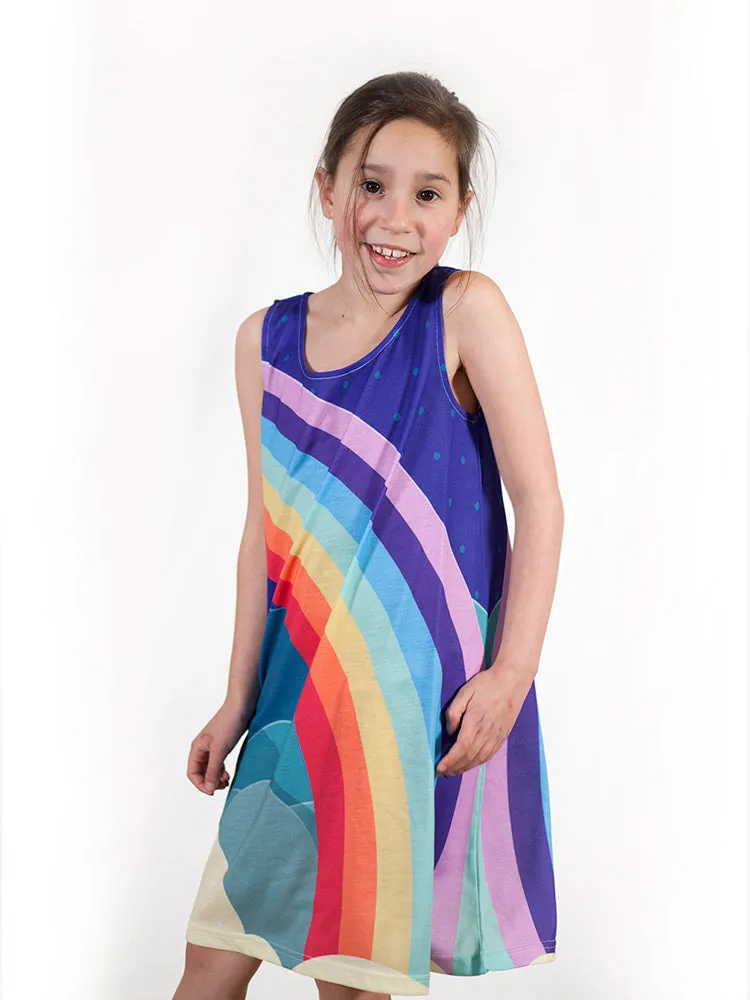 United World of Summer - Girl's rainbow dress