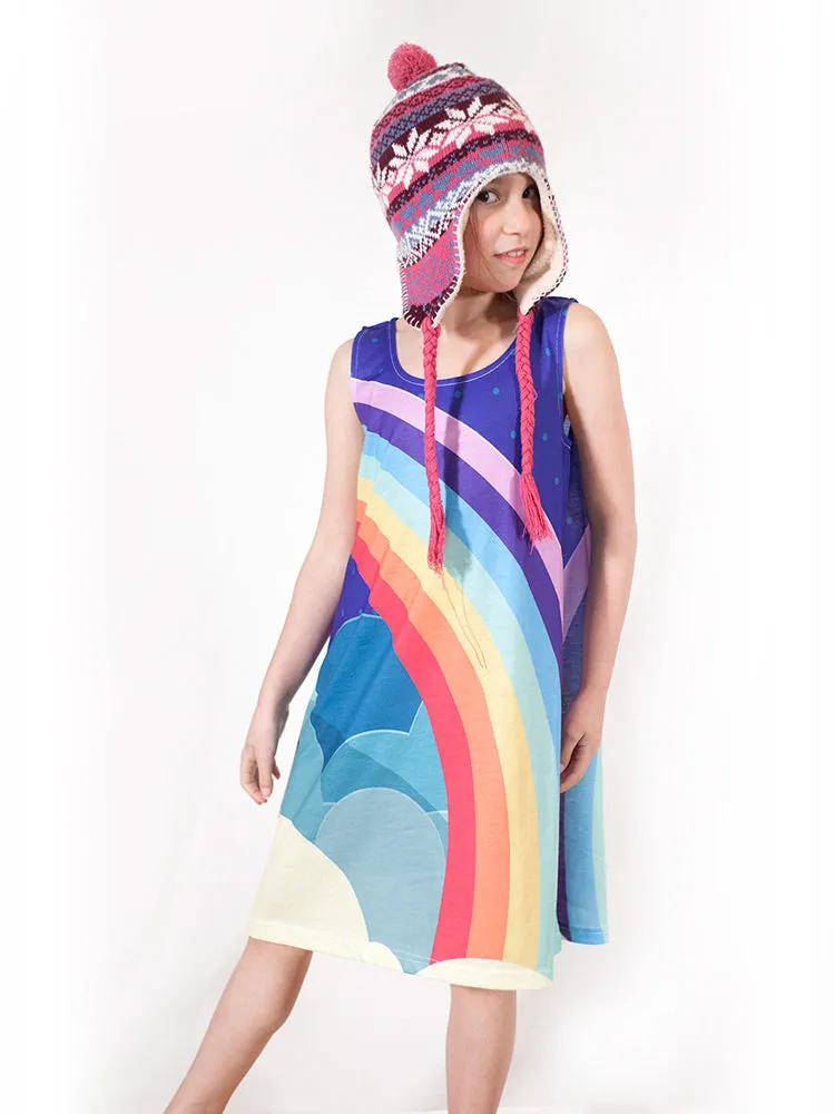 United World of Summer - Girl's rainbow dress
