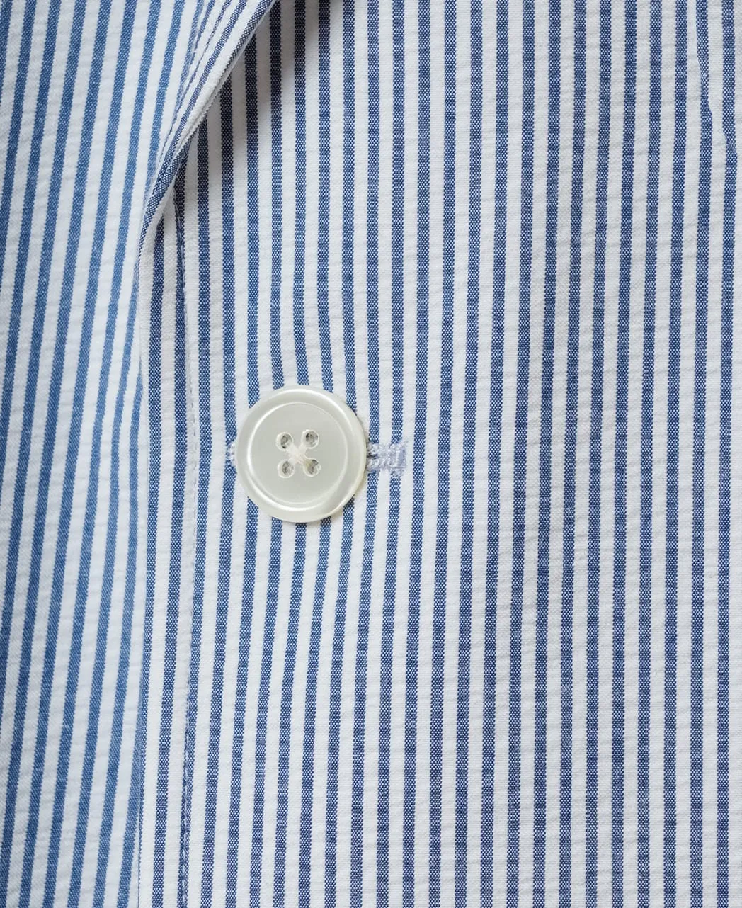 Unstructured Ivy Jacket Seersucker Stripe